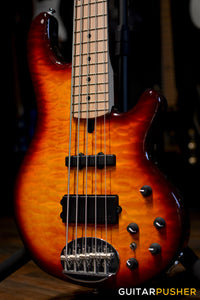 Lakland Skyline Series 55-02 Deluxe 5-String Bass (Honey Burst)