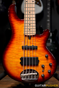 Lakland Skyline Series 55-02 Deluxe 5-String Bass (Honey Burst)