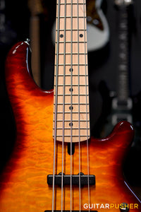 Lakland Skyline Series 55-02 Deluxe 5-String Bass (Honey Burst)