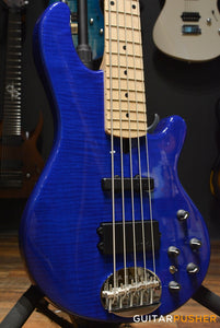 Lakland Skyline Series 55-02 Deluxe 5-String Bass (Trans Blue)