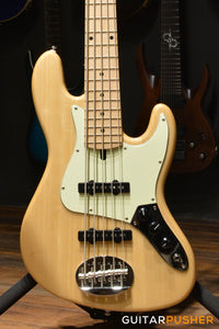 Lakland Skyline Series 55-60 "Vintage J" 5-String Jazz Bass (Natural)