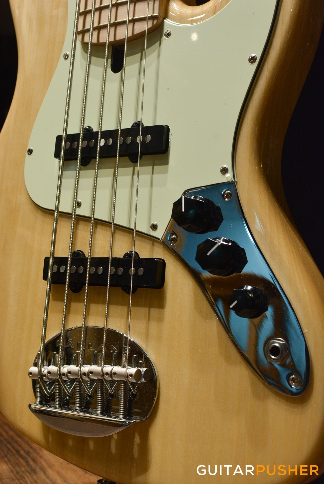 Lakland Skyline Series 55-60 "Vintage J" 5-String Jazz Bass (Natural)