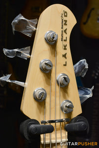 Lakland Skyline Series 55-60 "Vintage J" 5-String Jazz Bass (Natural)