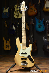 Lakland Skyline Series 55-60 "Vintage J" 5-String JB Bass (Natural)