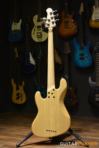 Lakland Skyline Series 55-60 "Vintage J" 5-String Jazz Bass (Natural)