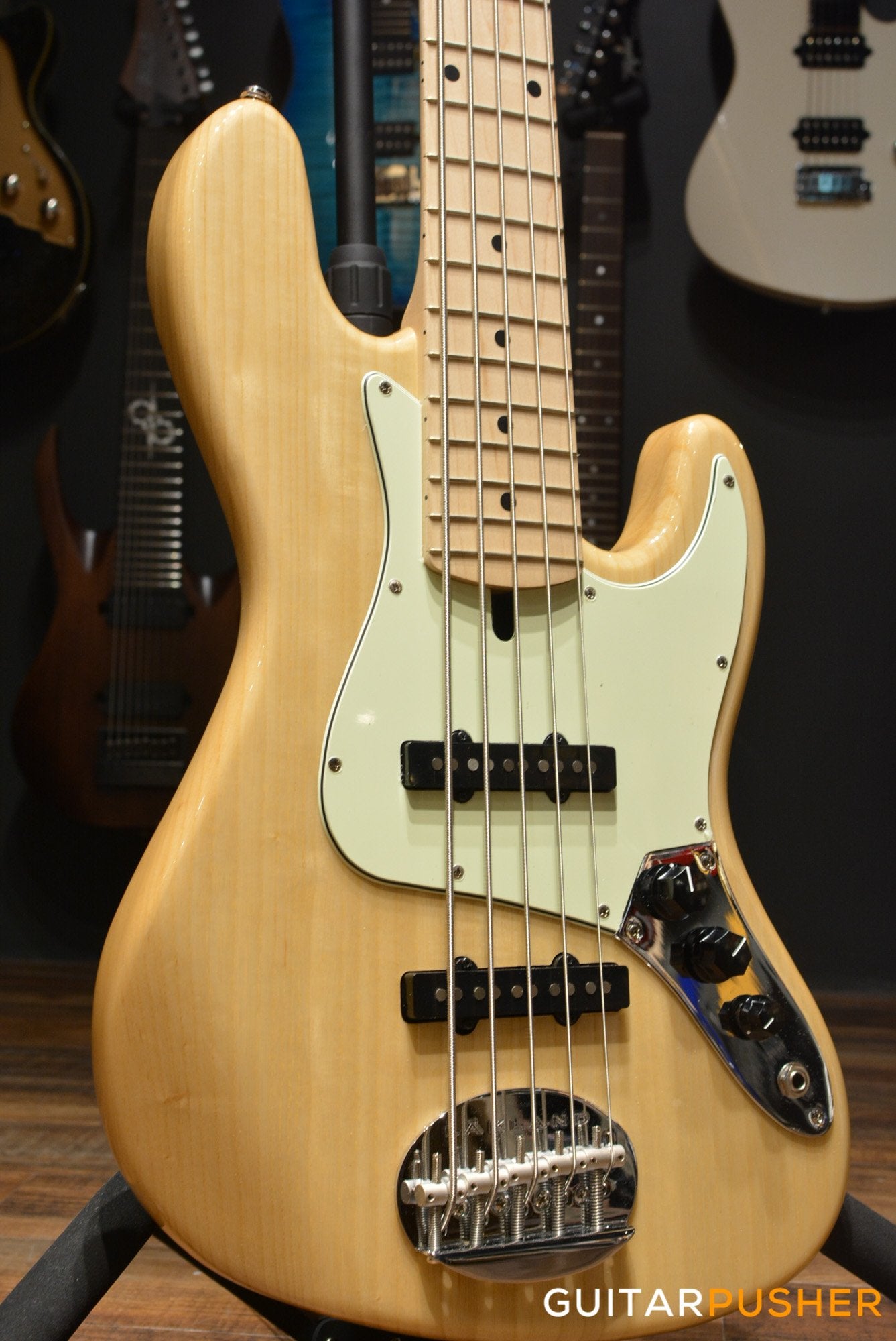 Lakland Skyline Series 55-60 "Vintage J" 5-String Jazz Bass (Natural)