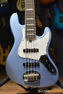 Lakland Skyline Series 55-60 "Vintage J" Custom 5-String Jazz Bass (Lake Placid Blue)