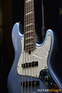 Lakland Skyline Series 55-60 "Vintage J" Custom 5-String Jazz Bass (Lake Placid Blue)