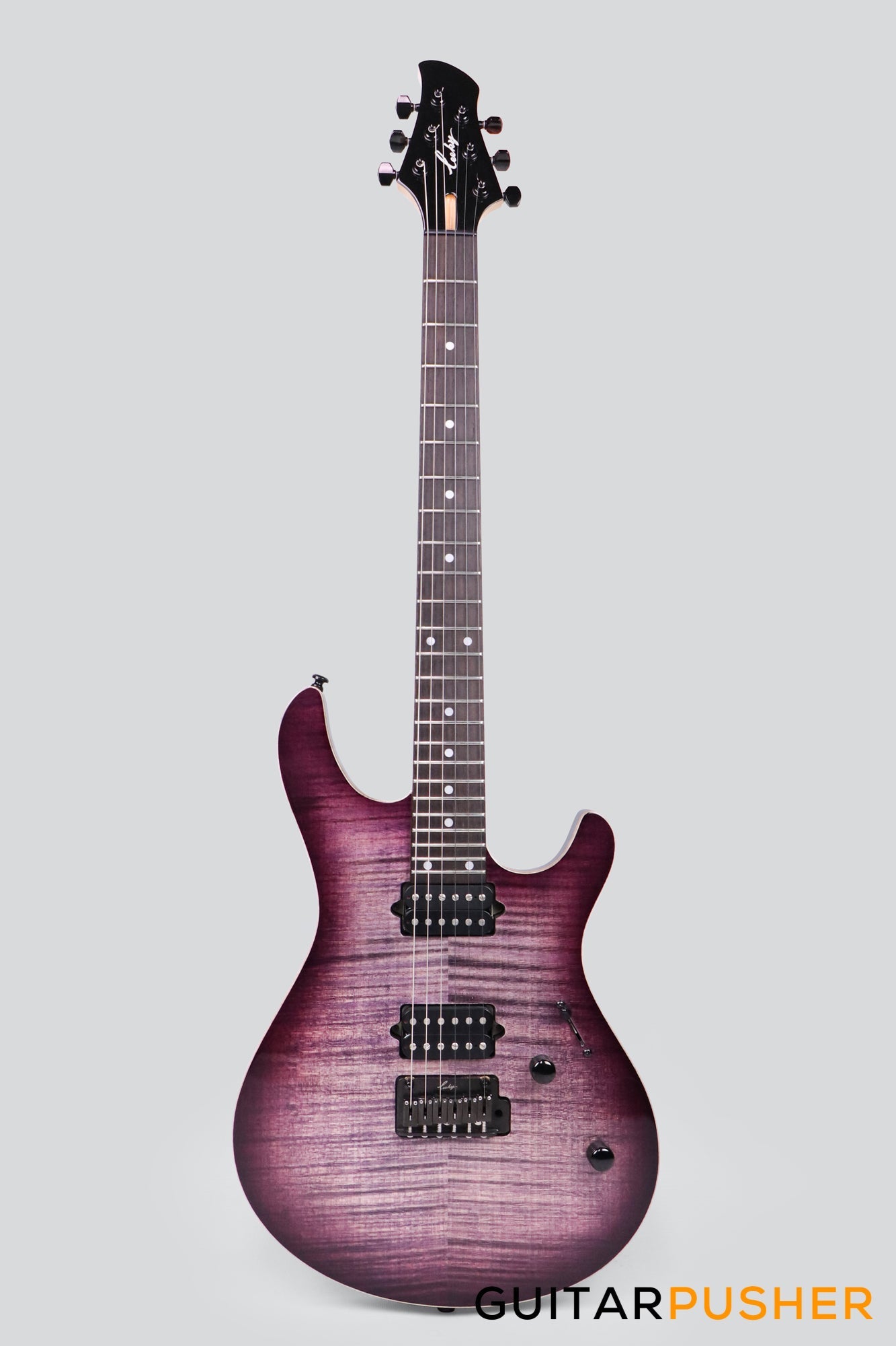 Leeky R-Series R25 Electric Guitar (Flamed Maple Top/Rosewood Fingerboard) - Violet Burst