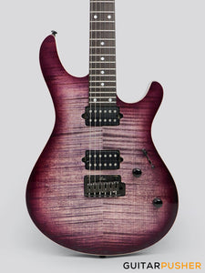 Leeky R-Series R25 Electric Guitar (Flamed Maple Top/Rosewood Fingerboard) - Violet Burst