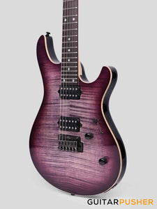 Leeky R-Series R25 Electric Guitar (Flamed Maple Top/Rosewood Fingerboard) - Violet Burst