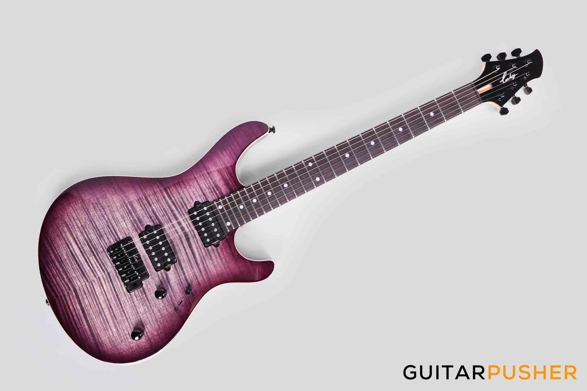 Leeky R-Series R25 Electric Guitar (Flamed Maple Top/Rosewood Fingerboard) - Violet Burst