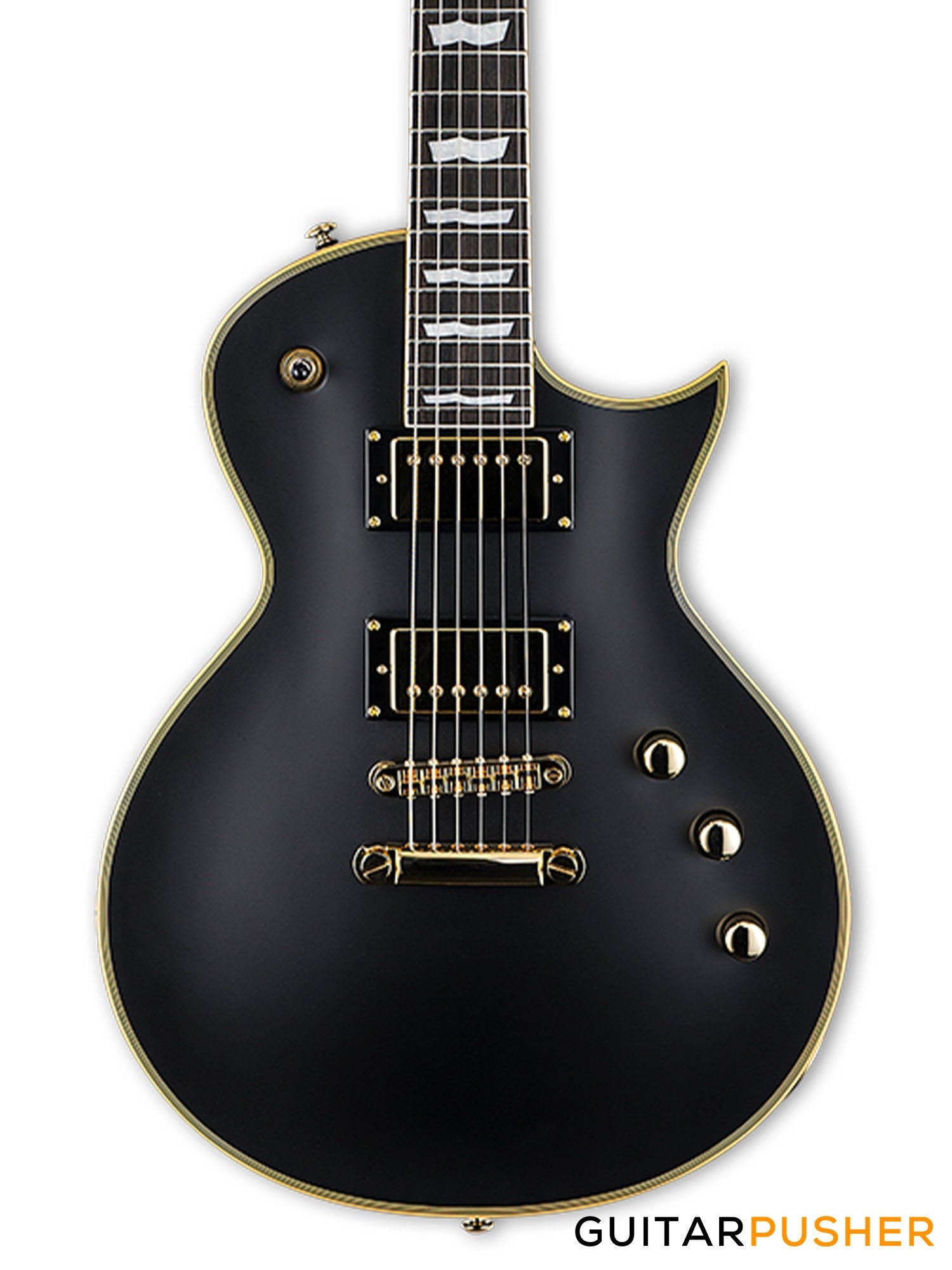 LTD EC-1000 Duncan Singlecut Electric Guitar w/ Seymour Duncan '59/JB Humbucker Pickups - Vintage Black