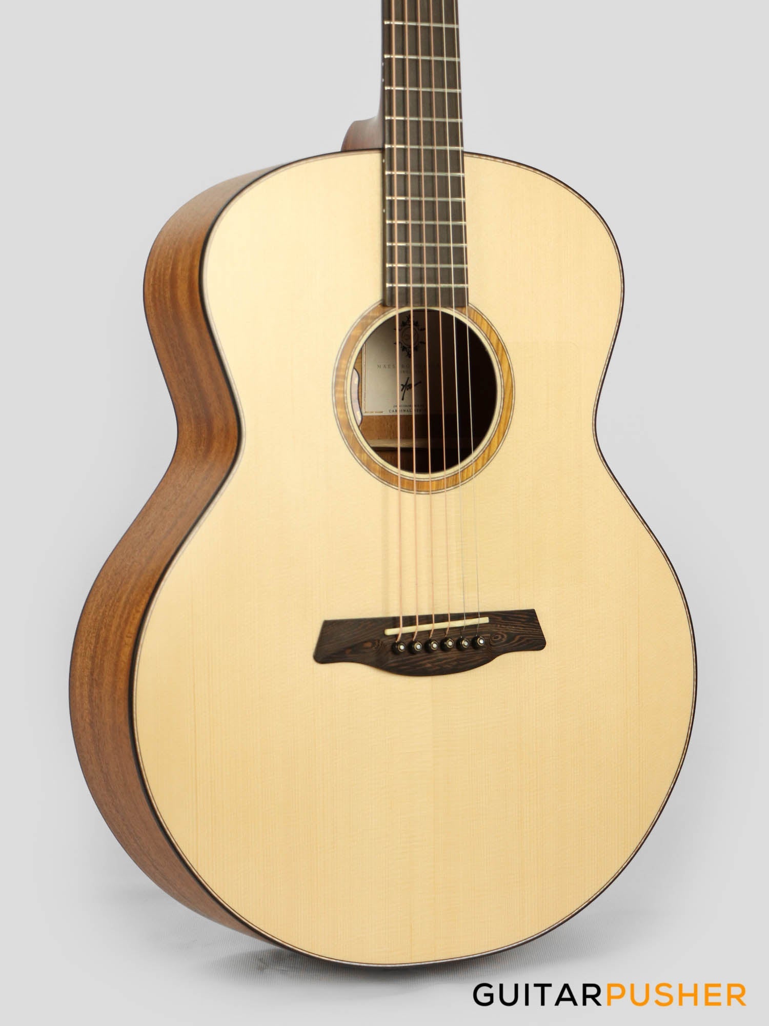 Maestro Cardinal Series Raffles-MH E All-Solid Wood Engelmann Spruce/Khaya Mahogany Acoustic-Electric Guitar (w/ L.R. Baggs Element)