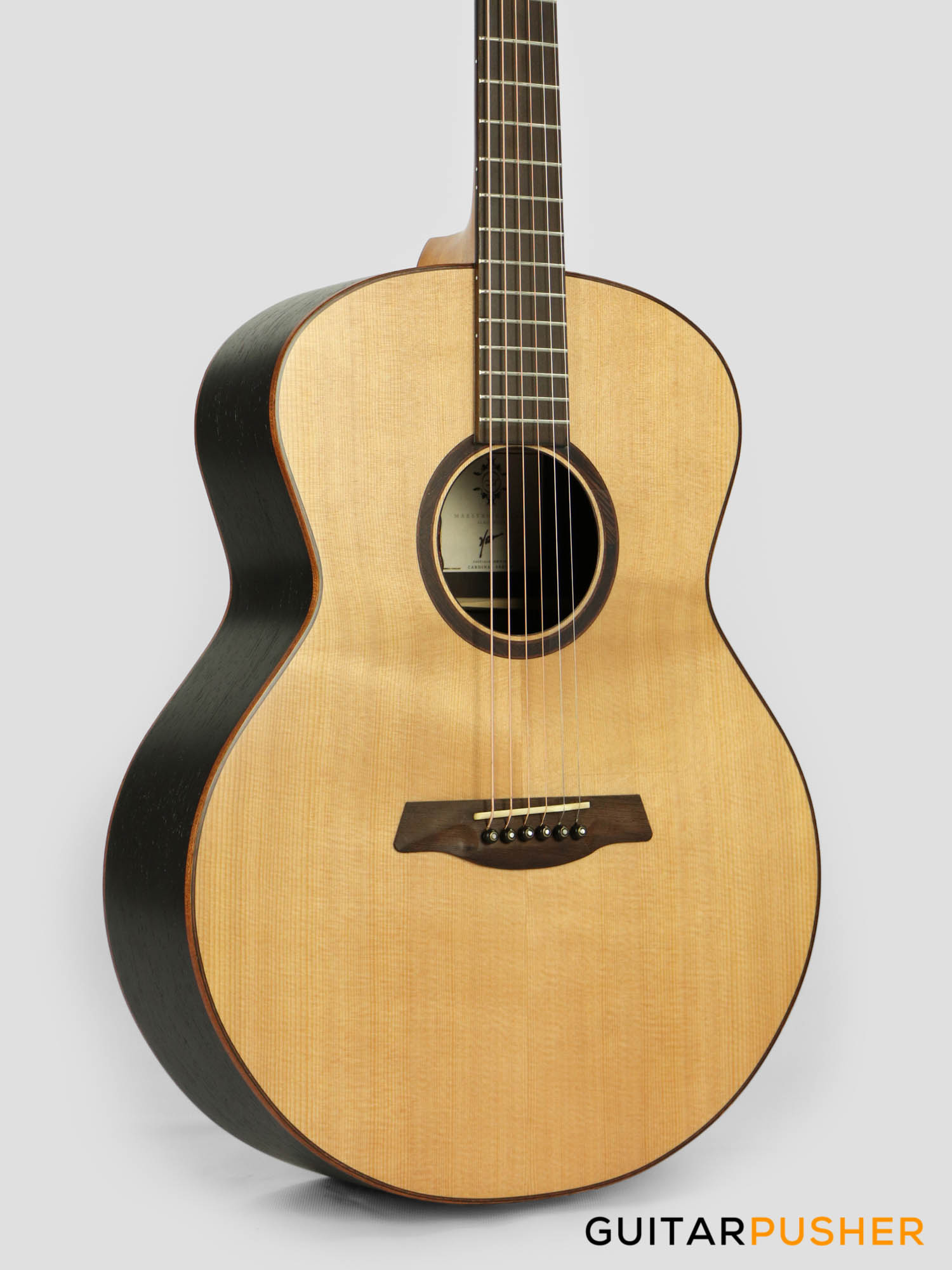 Maestro Cardinal Series Raffles-WE E All-Solid Wood Engelmann Spruce/Wenge Acoustic-Electric Guitar (w/ L.R. Baggs Element)