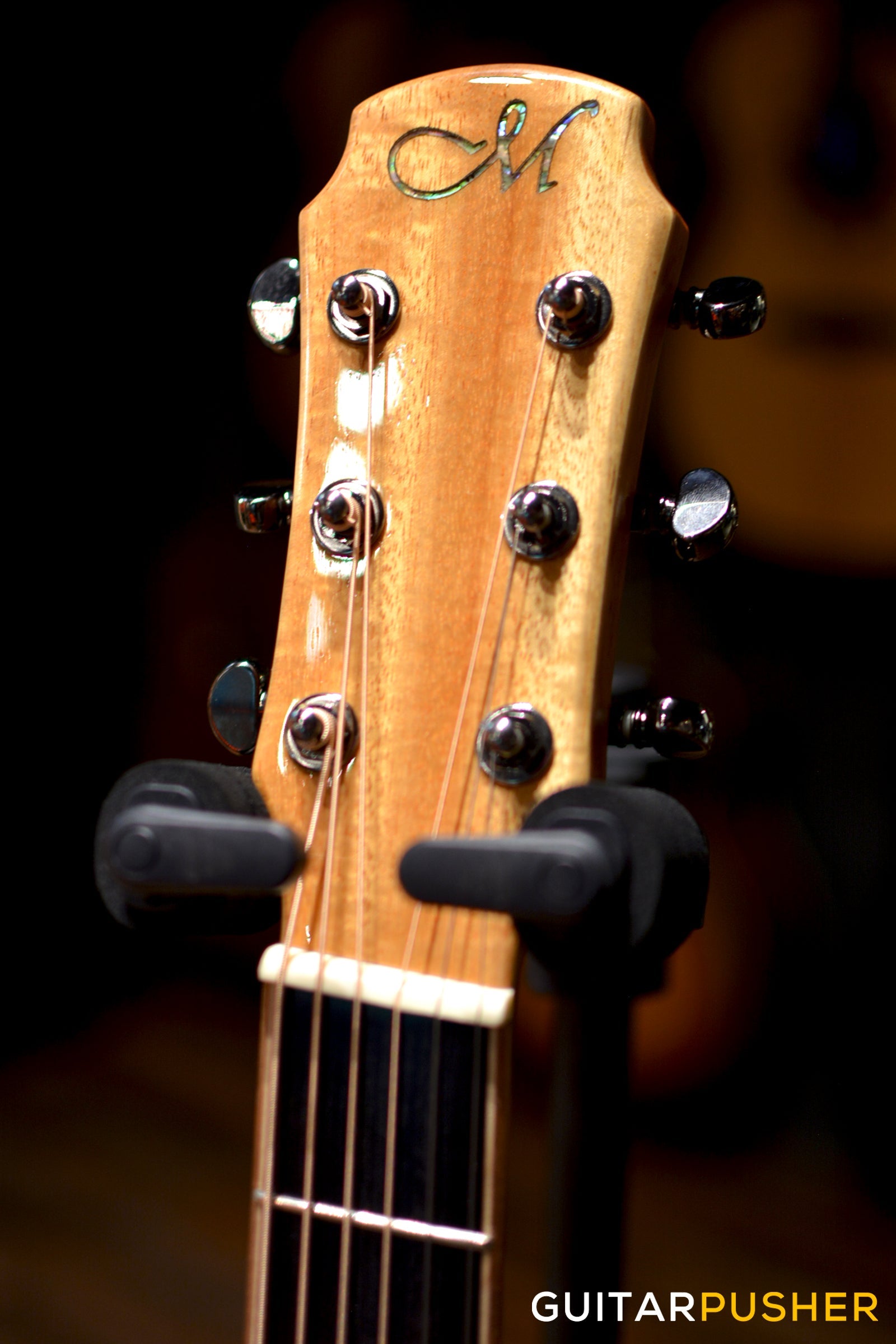 Maestro Custom Series Singa-K CSB A FF All-Solid Wood Adirondack Spruce/Pacific Koa Fanned Fret Acoustic Guitar