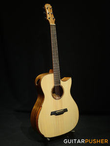 Maestro Original Series Victoria-K CSB A All-Solid Wood Adirondack Spruce/Pacific Koa Acoustic Guitar