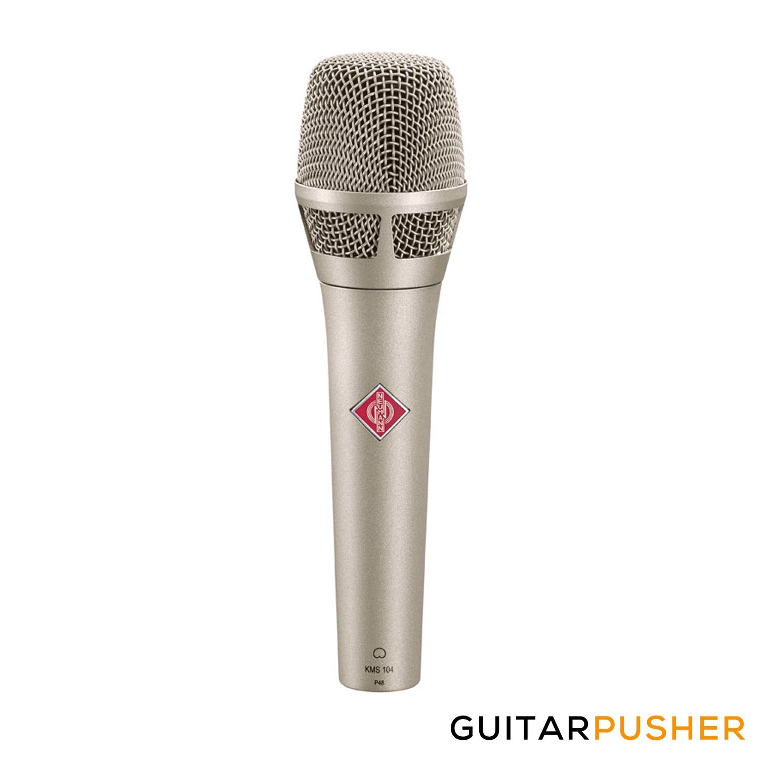 NEUMANN KMS 104 Studio Grade Cardioid Stage Microphone - Nickel