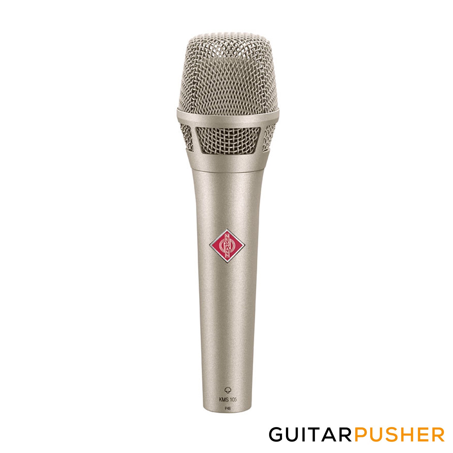 NEUMANN KMS 105 Studio Grade Supercardioid Stage Microphone - Nickel