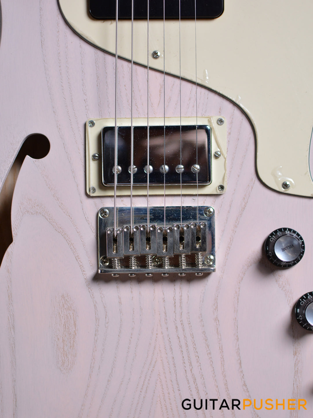 PJD Guitars St. John Standard Electric Guitar - Candy Floss Pink