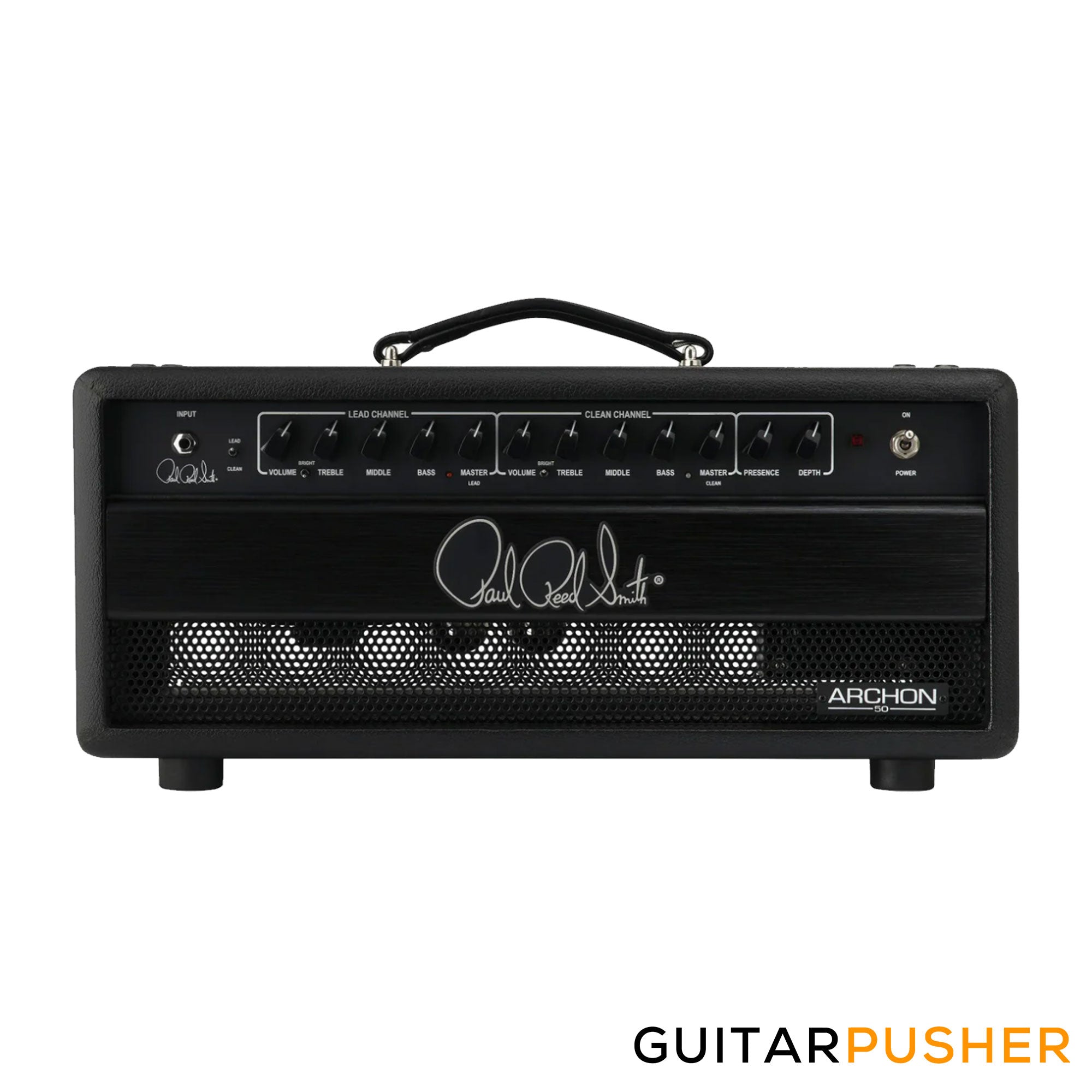 PRS Guitars Archon Tube-Type 50-Watt Amplifier Head - Black, 6CA7 Tubes