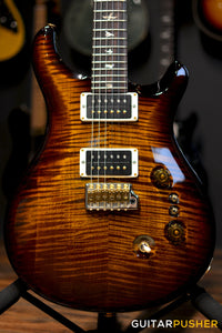 PRS Guitars USA 35th Anniversary Custom 24 Black Gold Burst 10-Top