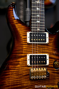 PRS Guitars USA 35th Anniversary Custom 24 Black Gold Burst 10-Top