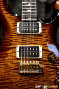 PRS Guitars USA 35th Anniversary Custom 24 Black Gold Burst 10-Top