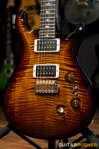 PRS Guitars USA 35th Anniversary Custom 24 Black Gold Burst 10-Top