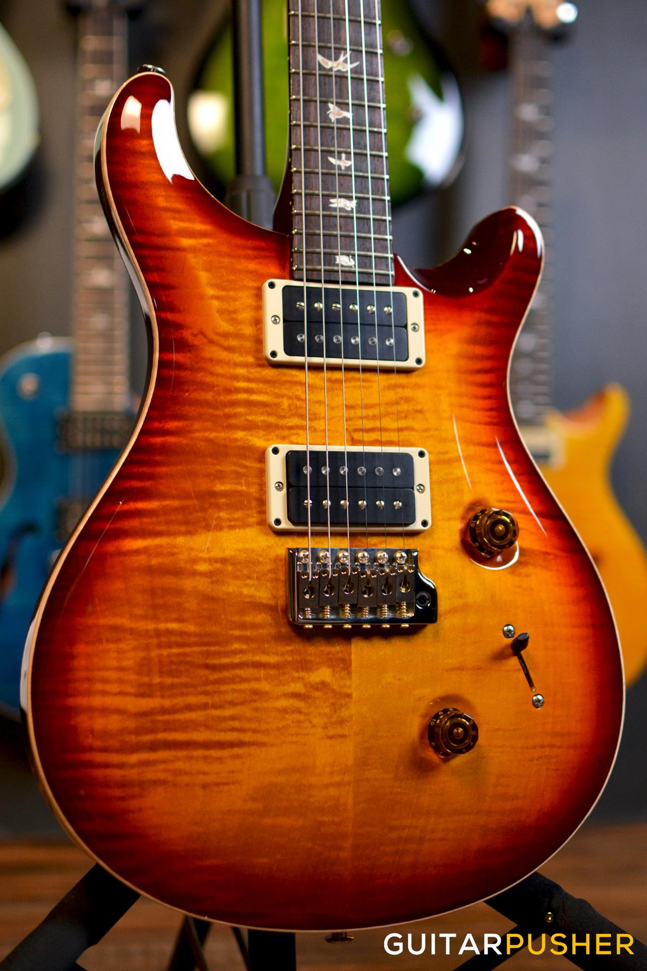 PRS Guitars USA Custom 24 Dark Cherry Burst