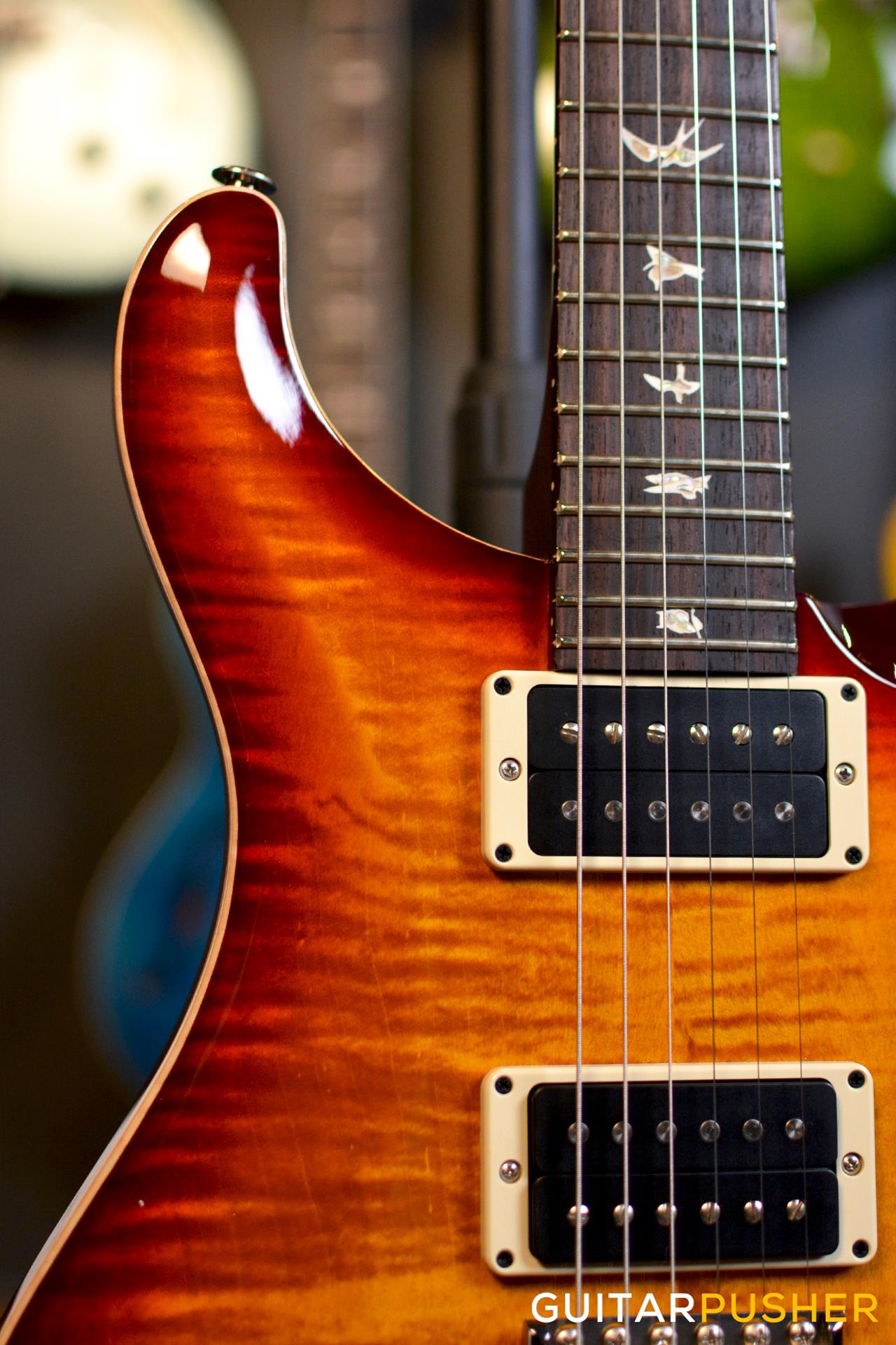 PRS Guitars USA Custom 24 Dark Cherry Burst