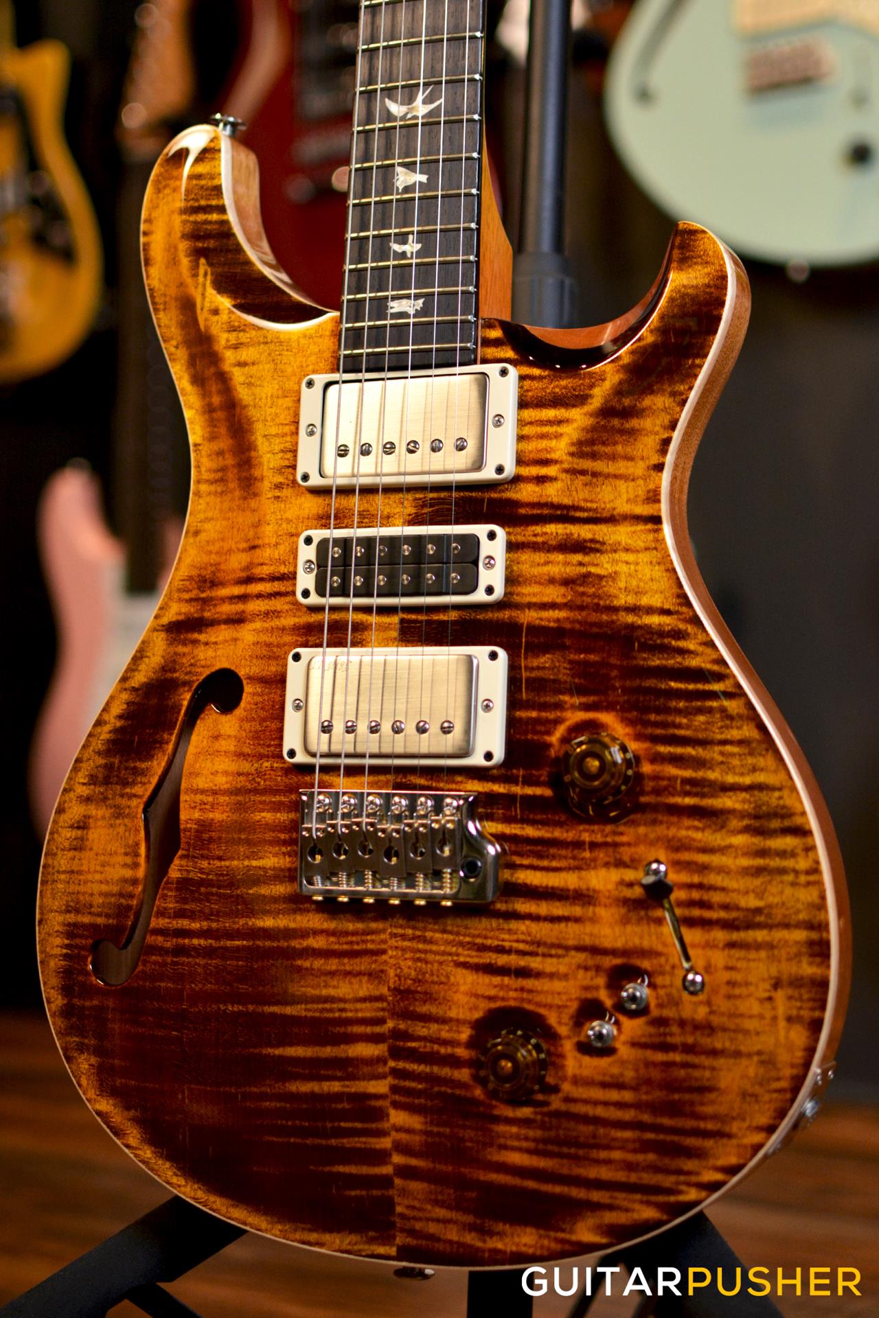 PRS Guitars USA Special Semi-Hollow Yellow Tiger