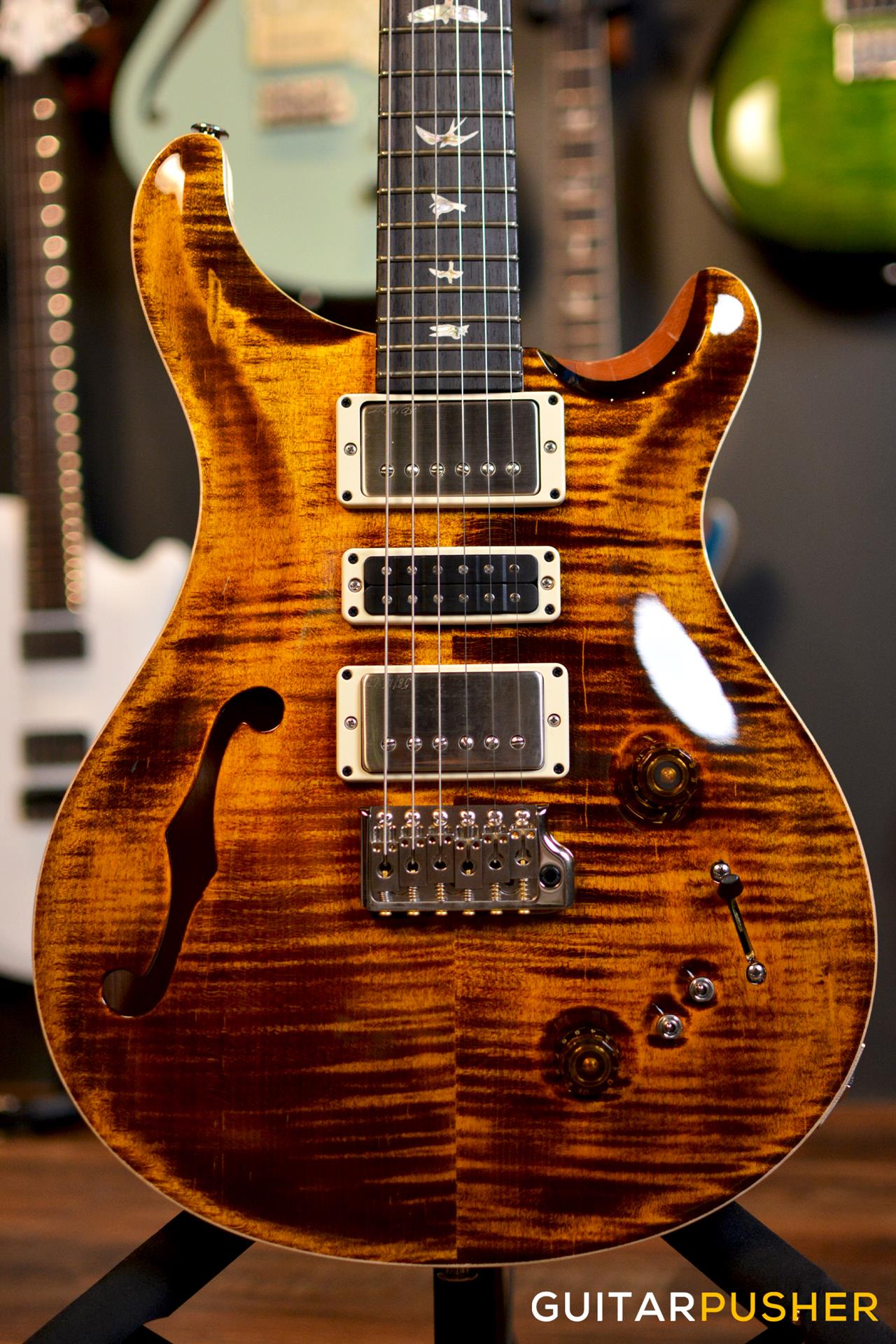 PRS Guitars USA Special Semi-Hollow Yellow Tiger