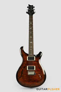 PRS Guitars SE Custom 22 Semi-Hollow Electric Guitar (Black Gold Burst)