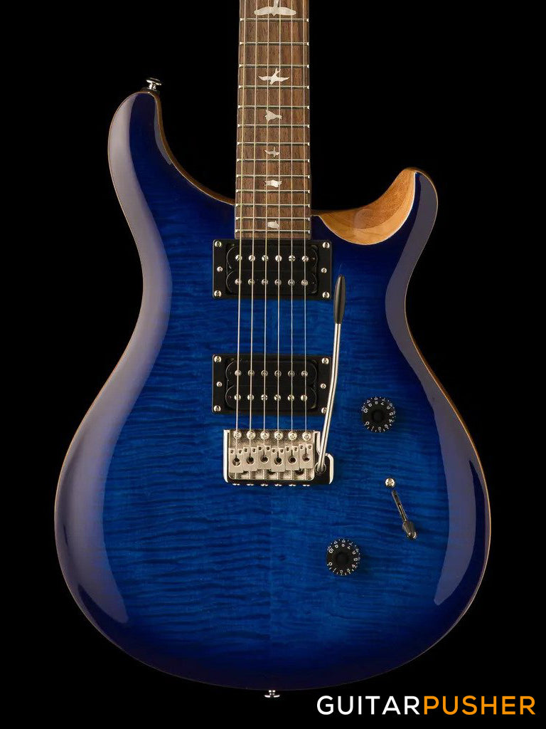 PRS Guitars SE Custom 24 Electric Guitar (Faded Blue Burst)