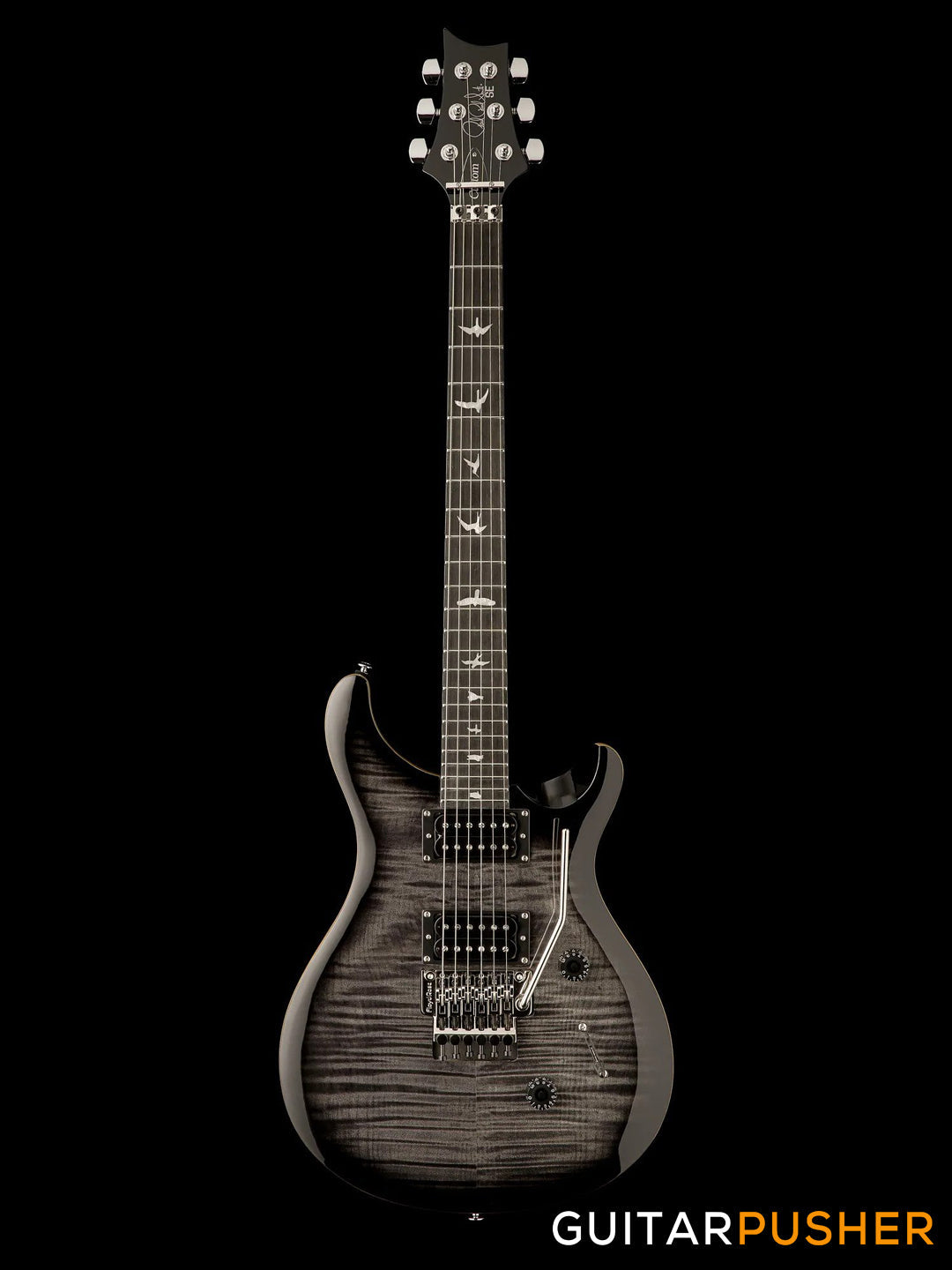 PRS Guitars SE Custom 24 "Floyd" Electric Guitar (Charcoal Burst)