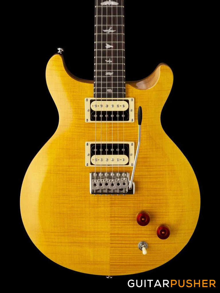 PRS Guitars SE Santana Signature Electric Guitar (Santana Yellow)