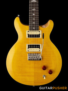 PRS Guitars SE Santana Signature Electric Guitar (Santana Yellow)