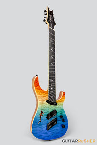 Ormsby Run 7 SX GTR "Shark" 7-String Multiscale Electric Guitar - Ocean Dream