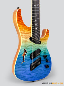 Ormsby Run 7 SX GTR "Shark" 7-String Multiscale Electric Guitar - Ocean Dream