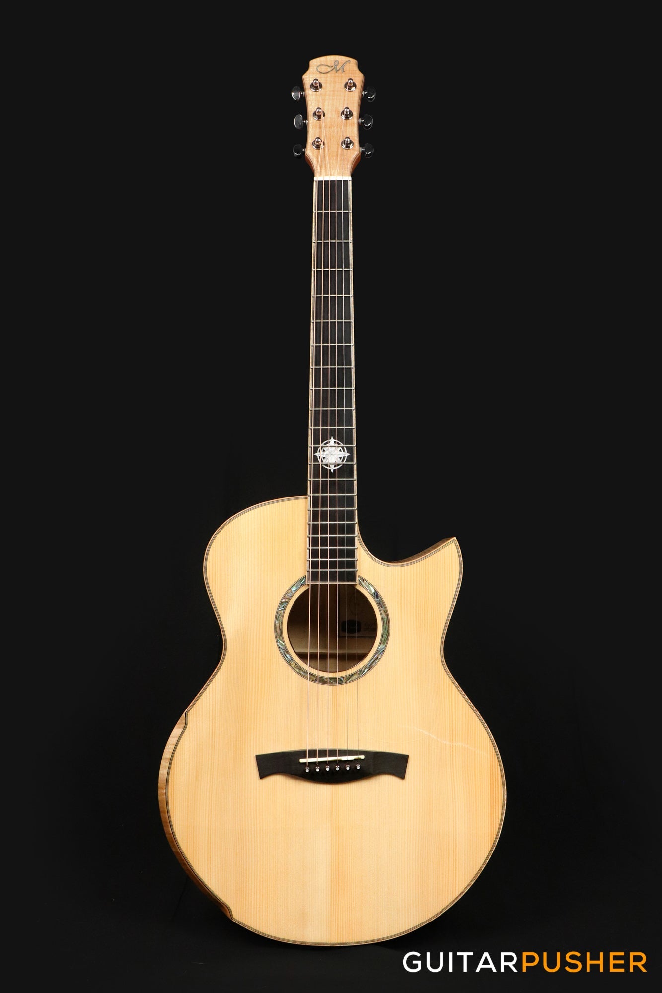 Maestro Custom Series Raffles-FM CSB A Adirondack Spruce/Flamed Maple