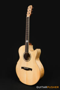 Maestro Custom Series Raffles-FM CSB A Adirondack Spruce/Flamed Maple