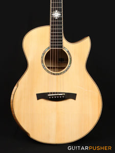 Maestro Custom Series Raffles-FM CSB A Adirondack Spruce/Flamed Maple