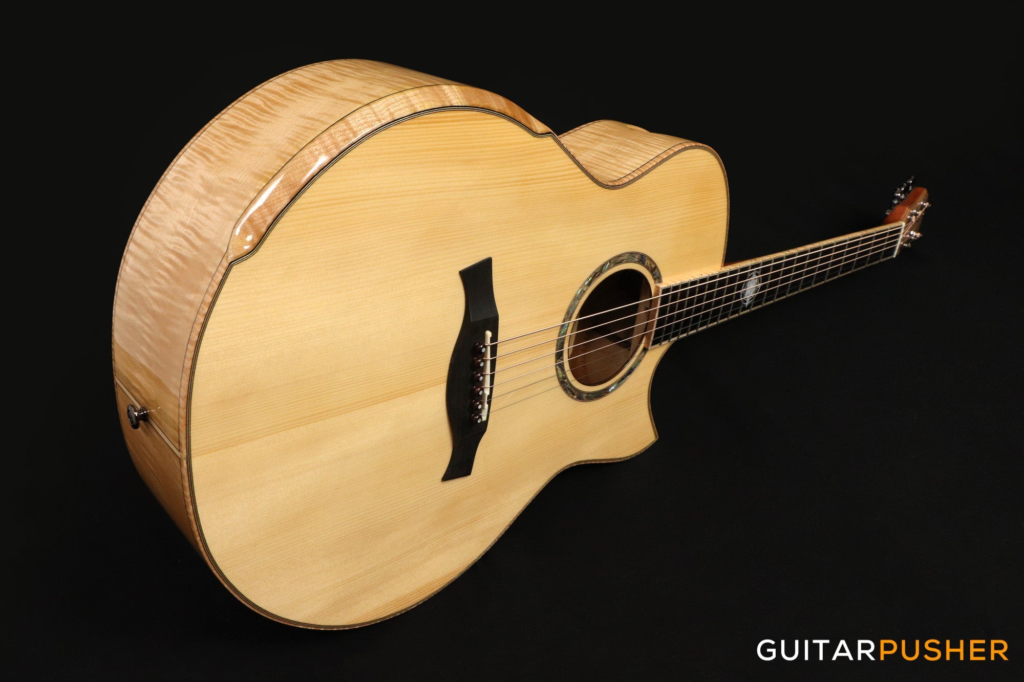 Maestro Custom Series Raffles-FM CSB A Adirondack Spruce/Flamed Maple