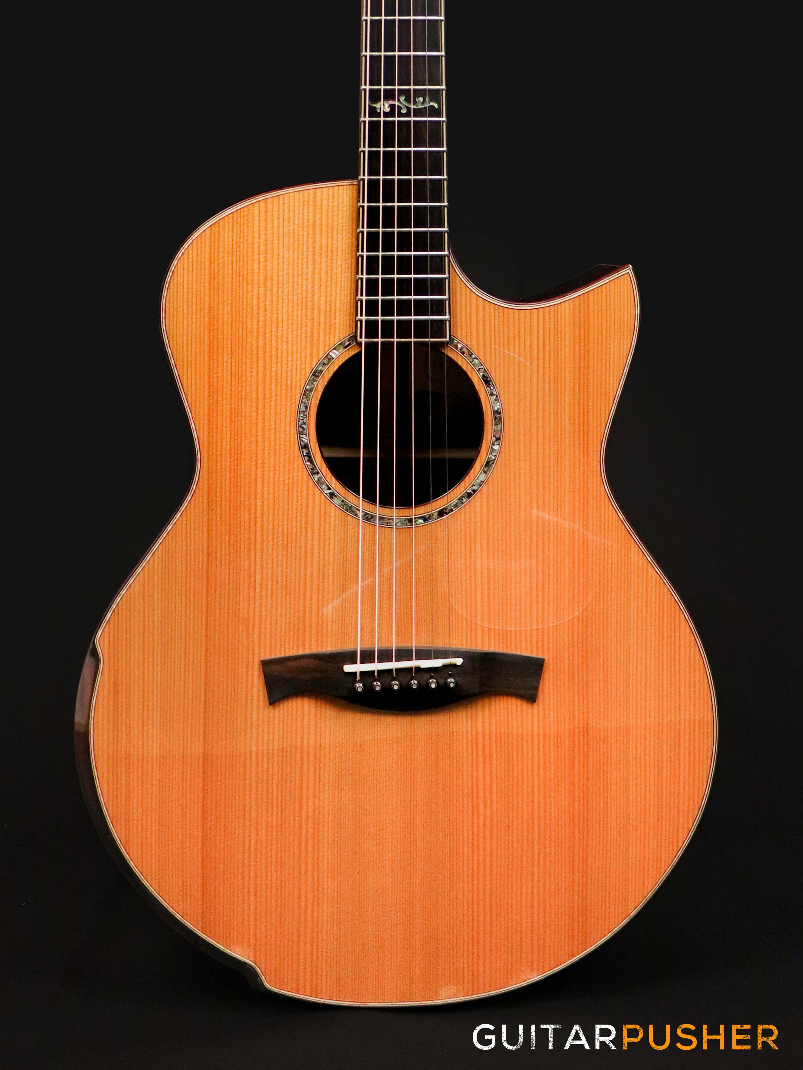 Maestro Custom Series Raffles-IR CSB C Western Red Cedar/Indian Rosewood