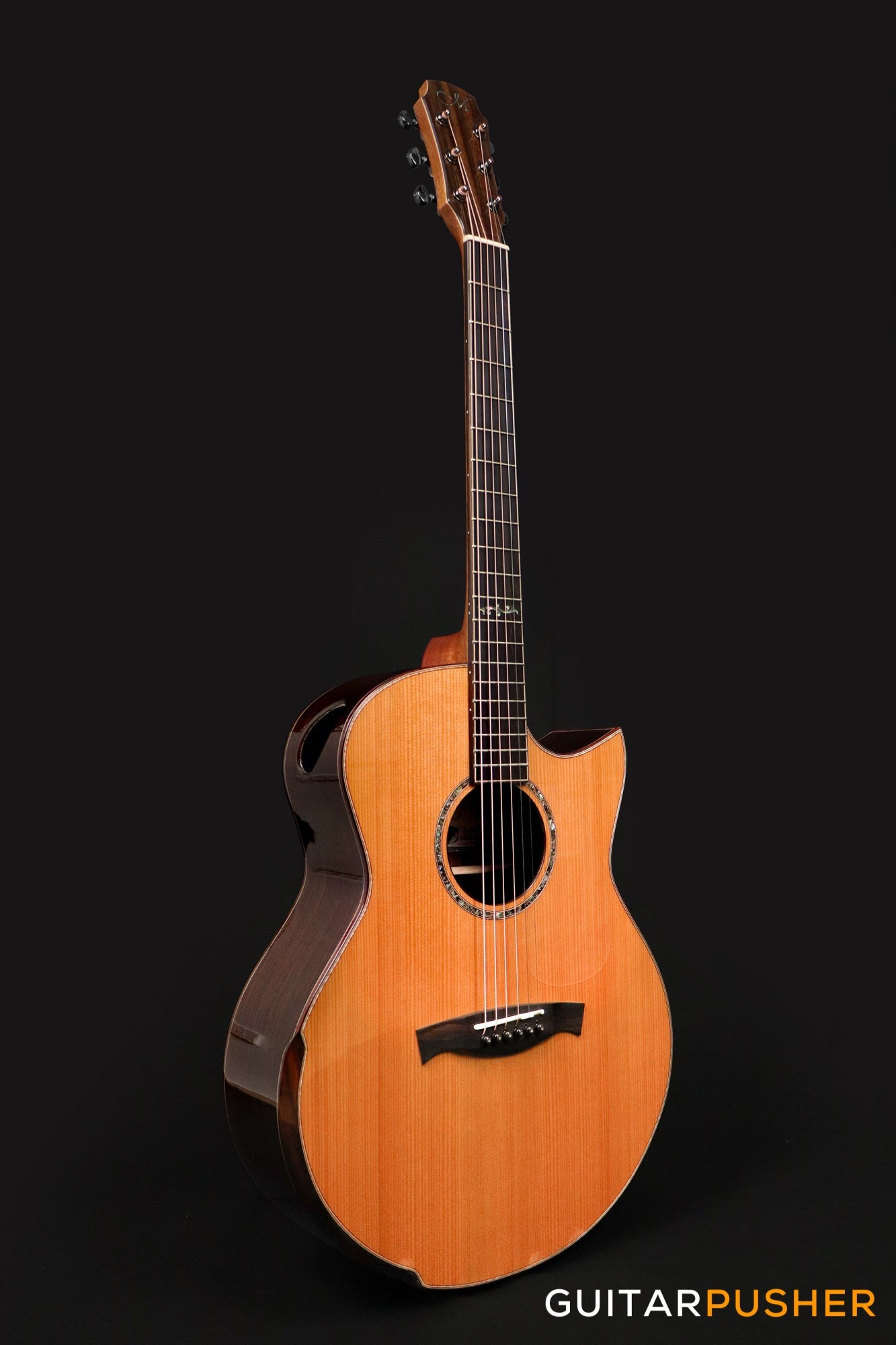 Maestro Custom Series Raffles-IR CSB C Western Red Cedar/Indian Rosewood