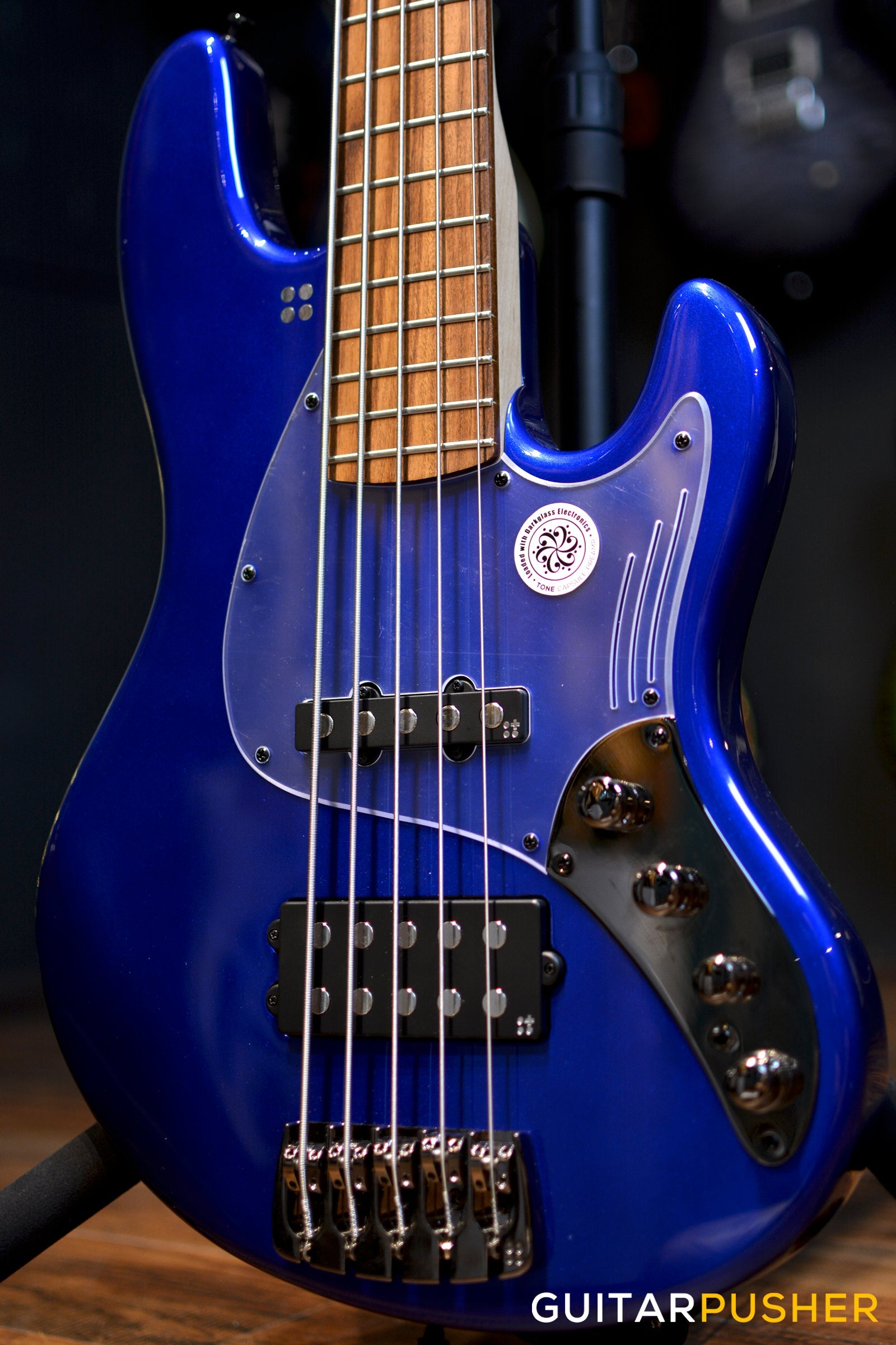 Sandberg California Grand Dark 5-String J-MM Bass - San Remo Blue