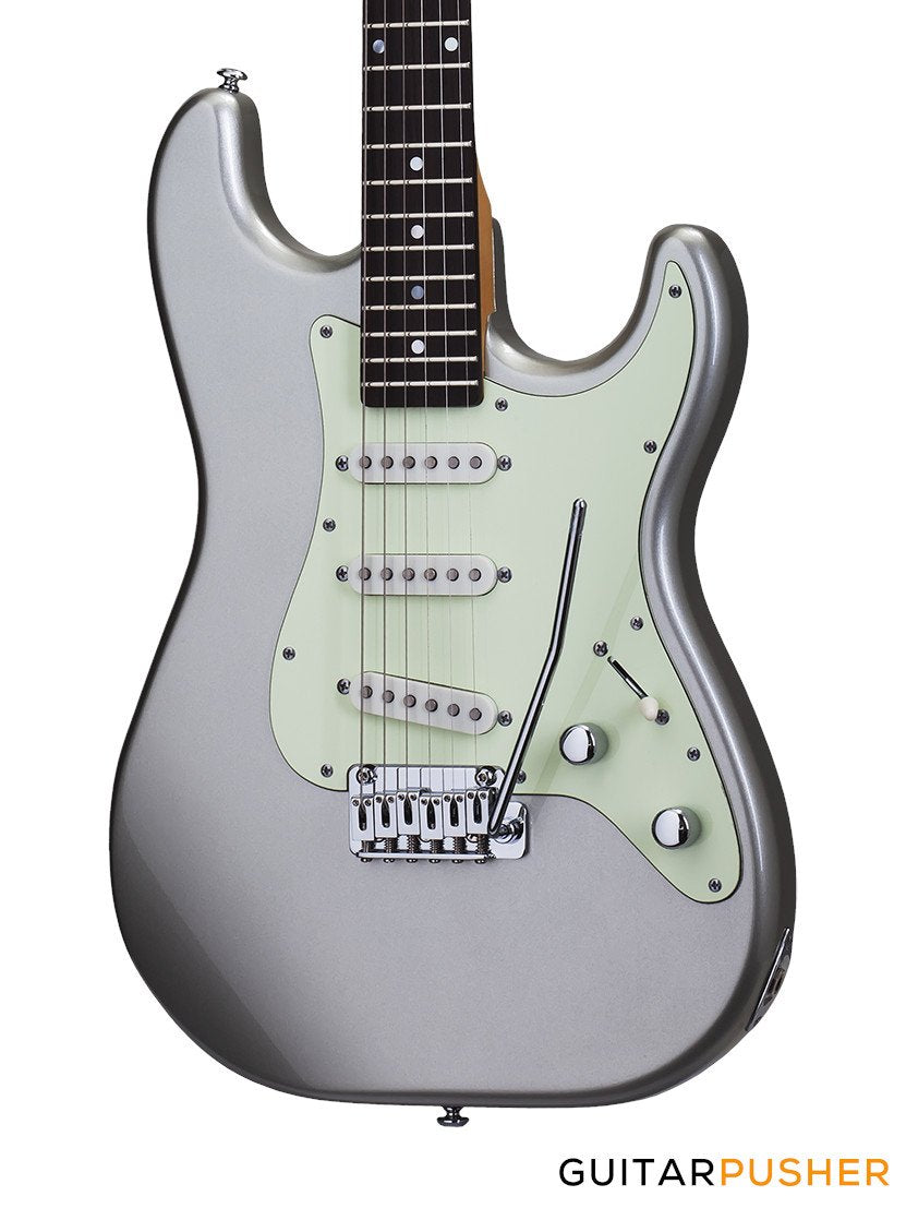 Schecter USA Nick Johnston Signature Stratocaster (Atomic Silver)