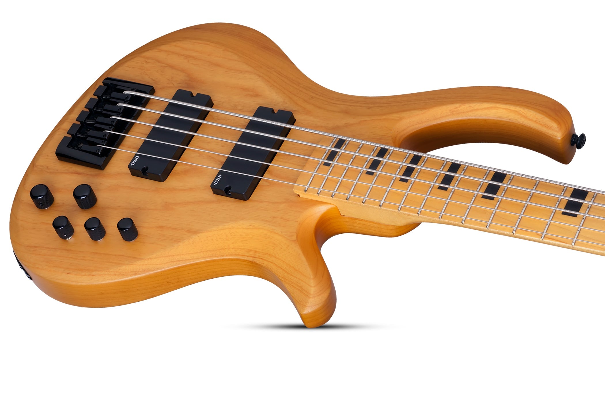 Schecter Session Series Riot-5 5-String Bass (Aged Natural Satin)