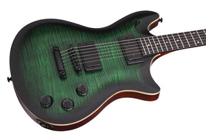 Schecter Tempest 40th Anniversary Electric Guitar (Emerald Green Burst Pearl)